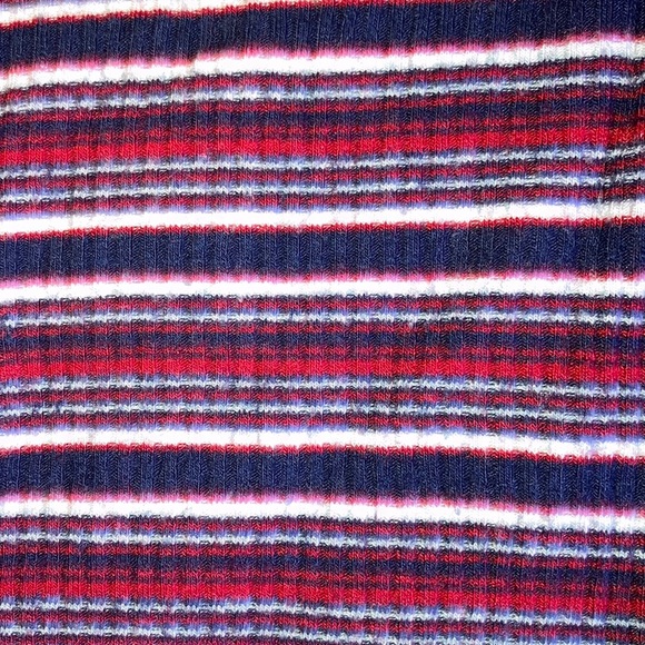 LC red and navy blue striped top - Picture 3 of 4